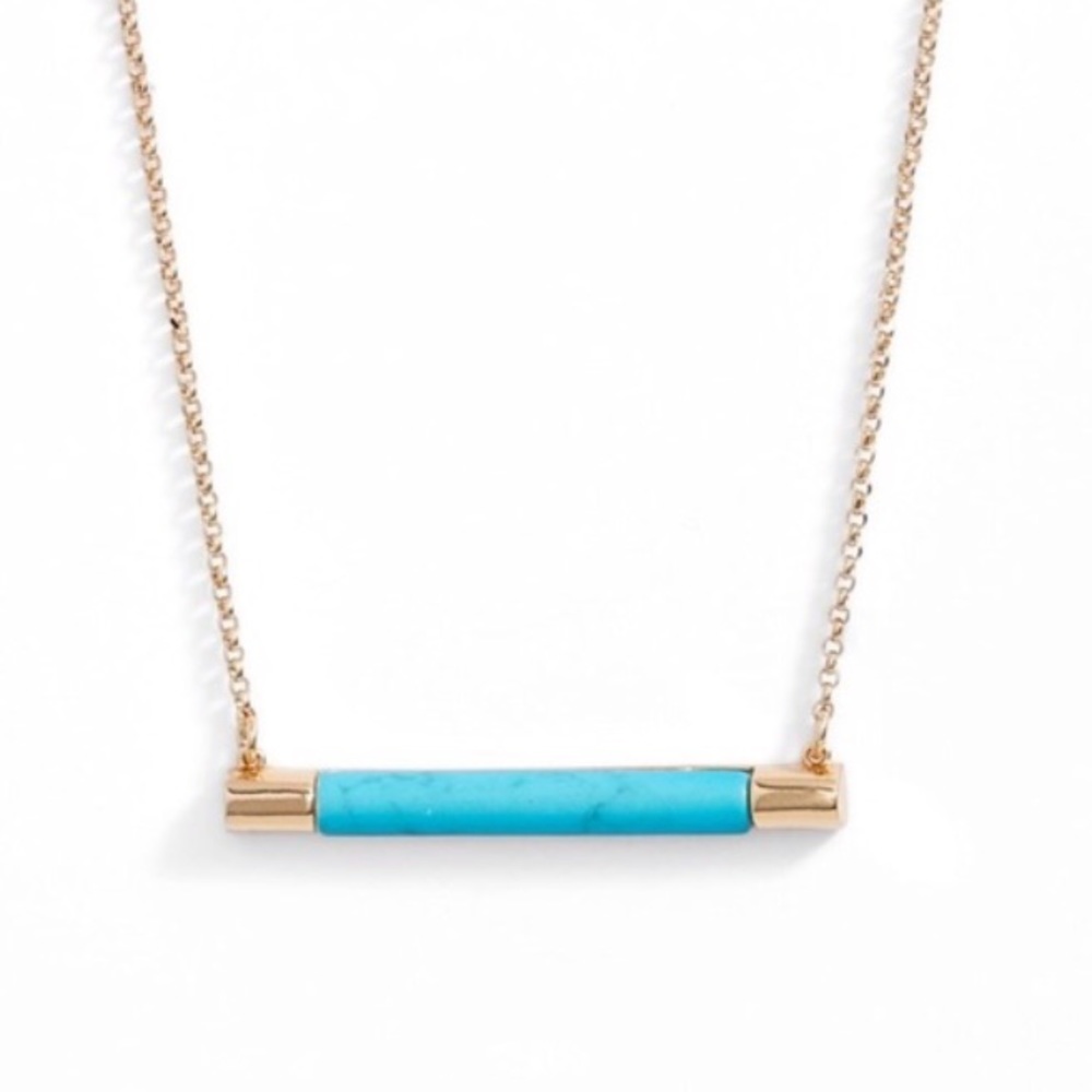 Kate Spade Building Blocks Necklace - Blue